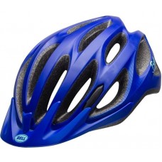 Шолом велосипедний жін Bell Coast мат.біл/блакит UA/50-57см