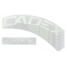 Наклейки для колеса CADEX 42 DB диск.гальма 1кол біл