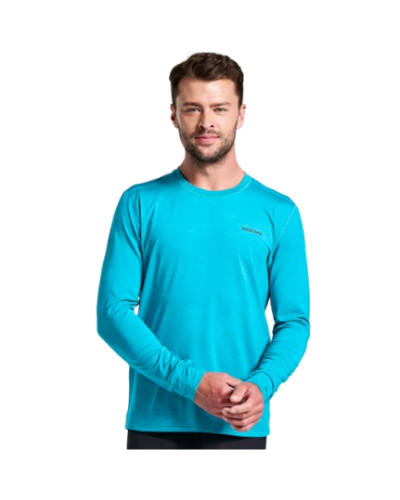 Футболка чоловіча довг. рукав Saucony BOULDER BASELAYER (800309-TQH)