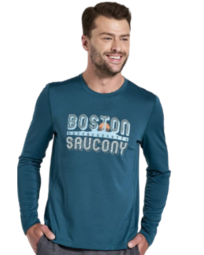 Футболка чоловіча довг. рукав Saucony STOPWATCH GRAPHIC LONG SLEEVE (800311-LNA2)