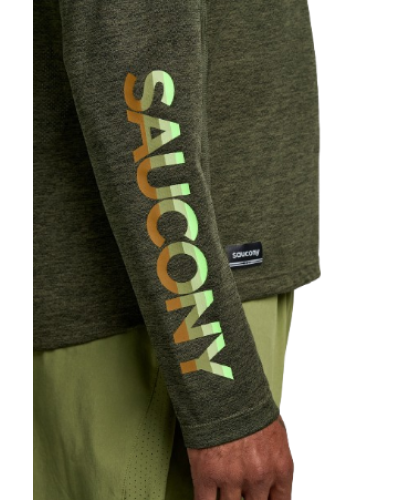 Футболка чоловіча довг. рукав Saucony STOPWATCH GRAPHIC LONG SLEEVE (800311-UBHA3)