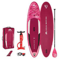 Доска Coral - Advanced All-Around iSUP. 3.1m/12cm. with paddle and safety leash (AQUAMARINA)
