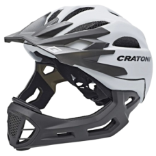 Велошлем Cratoni C-Maniac чёрный/белый матовый (112401E1)