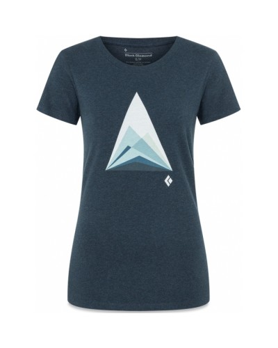 Футболка жіноча Black Diamond W SS Mountain Transparency Tee (Eclipse Heather) (BD 7300615009)