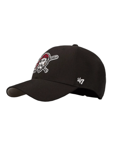 Кепка 47 Brand Pittsburgh Pirates Wool (B-MVP20WBV-BKO)