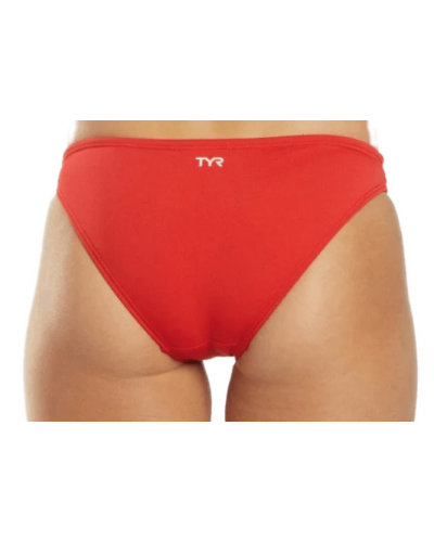 Плавки жіночі TYR Solid Bikini Bottom, Red (610), L