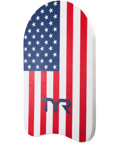 Дошка для плавання TYR Classic Kickboard USA, Red/ Navy