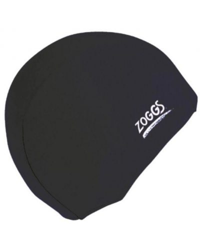 Шапочка для плавання Zoggs Deluxe Stretch Cap чорний