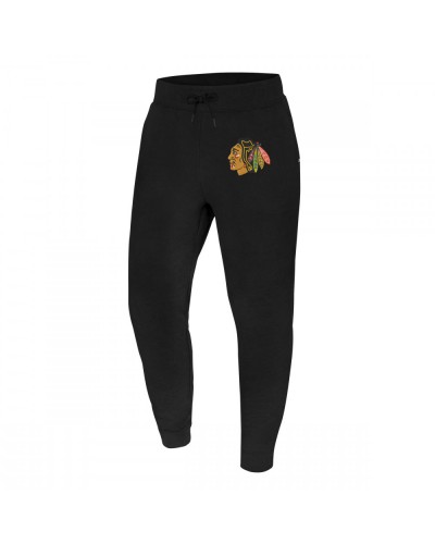 Штани спортивні 47 Brand BLACKHAWKS EMBROIDERY BRUSHED (566713JK-FS)