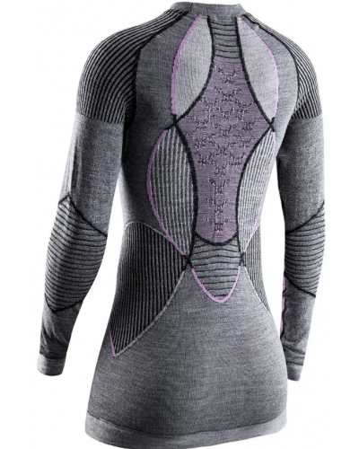 Термокофта жіноча X-Bionic Apani 4.0 Merino Shirt Round Neck Long Sleeve Women (AP-WT06W19W-B343)