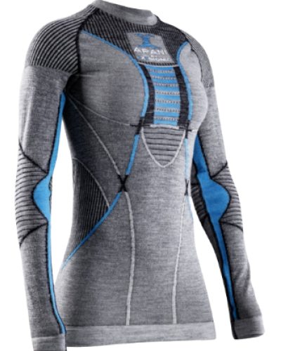 Термокофта жіноча X-Bionic Apani 4.0 Merino Shirt Round Neck Long Sleeve Women (AP-WT06W19W-B284)