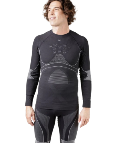 Термобілизна чоловіча X-Bionic Energy Accumulator 4.0 Shirt Round Neck Long Sleeve Men (EA-WT06W19M-B002)