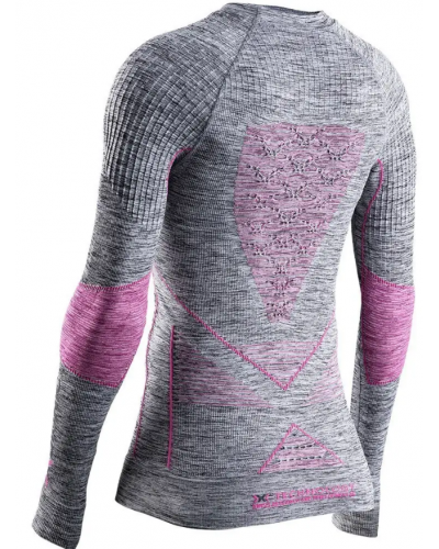 Термобілизна жіноча X-Bionic Energy Accumulator 4.0 Melange Shirt Round Neck Long Sleeve Women (EA-WT41W19W-G144)