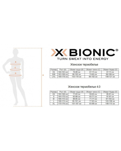 Термокофта жіноча X-Bionic Invent 4.0 Shirt Round Neck Long Sleeve Women (IN-YT06W19W-B036)