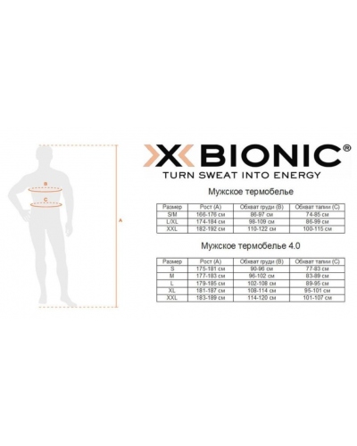 Термокофта чоловіча X-Bionic RADIACTOR 4.0 SHIRT ROUND NECK LG SL MEN (RA-WTXXW19M-S001)