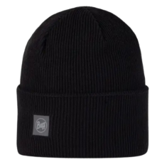Buff Crossknit Beaney Solid Black шапка (BU 132891.999.10.00)