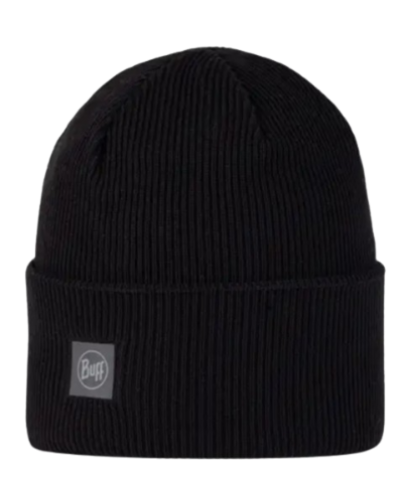 Buff Crossknit Beaney Solid Black шапка (BU 132891.999.10.00)