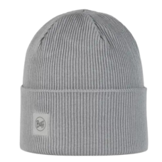 Buff Crossknit Beaney Solid Light Gr шапка (BU 132891.933.10.00)