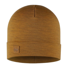Buff Merino Heavyweight Beaney Solid Mustard шапка (BU 111170.118.10.00)