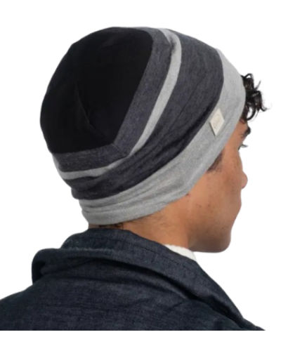 Buff Merino Move Beaney Graphite шапка (BU 130221.901.10.00)