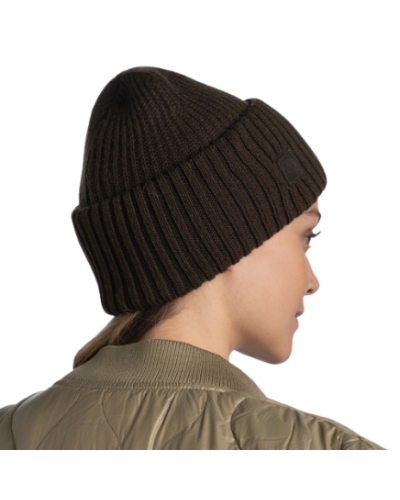 Buff Knitted Hat Rutger Bark шапка (BU 129694.843.10.00)