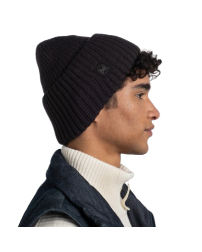 Buff Knitted Hat Rutger Graphite шапка (BU 129694.901.10.00)