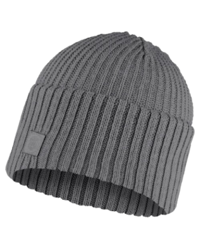 Buff Knitted Hat Rutger Grey Heather шапка (BU 129694.938.10.00)