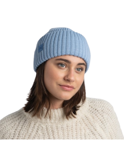 Buff Knitted Hat Rutger Light Blue шапка (BU 129694.704.10.00)