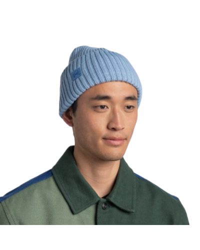 Buff Knitted Hat Rutger Light Blue шапка (BU 129694.704.10.00)