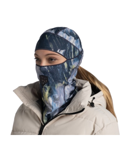 Buff Thermonet Hinged Balaclava Retec Grey балаклава (BU 129968.937.10.00)