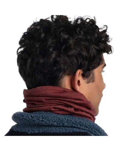 Buff Lightweight Merino Wool Multistripes Mars Red шарф (BU 117819.413.10.00)