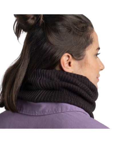 Buff Knitted&Fleece Neckwarmer Rutger Graphite шарф (BU 129695.901.10.00)