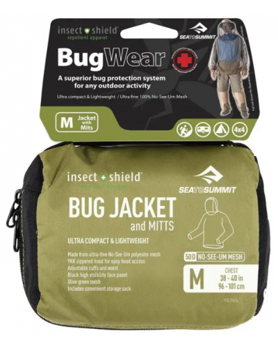 Bug Jacket москітна куртка з рукавичками (S)