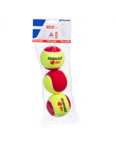 М'ячі для тенісу Babolat RED Felt 3 ball (501036/113)