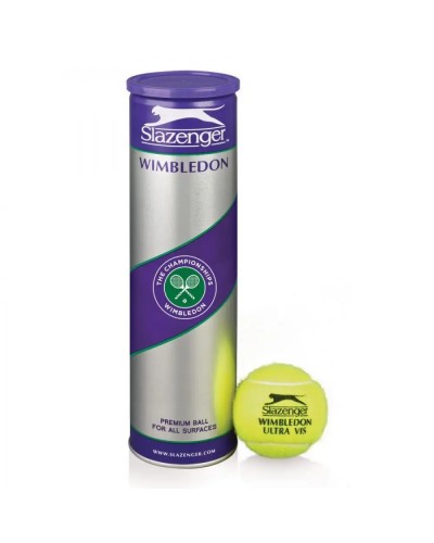 М'ячі для тенісу Slazenger Wimbledon Ultra-Vis + H (745053-13)