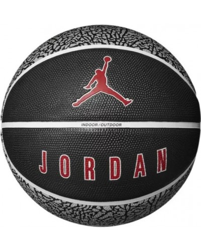 М'яч баскетбольний Nike JORDAN PLAYGROUND 2.0 8P DEFLATED WOLF GREY/BLACK/WHITE/VARSITY RED size 7 (J.100.8255.055.07)