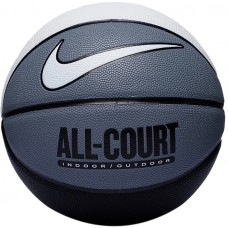 М'яч баскетбольний Nike EVERYDAY ALL COURT 8P DEFLATED WHITE/COOL GREY/BLACK/WHITE size 7 (N.100.4369.120.07)