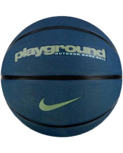 М'яч баскетбольний Nike EVERYDAY PLAYGROUND 8P GRAPHIC DEFLATED BLUE/ALLIGATOR/BLACK/GREEN size 7 (N.100.4371.434.07)