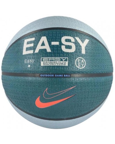 М'яч баскетбольний Nike PLAYGROUND 8P 2.0 K DURANT DEFLATED OCEAN BLISS/TEAL/SPRUCE size 7 (N.100.7112.419.07)