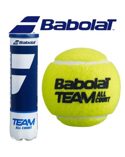 М'ячі для тенісу Babolat Team all court 4b (502081/113y)