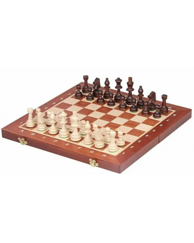 Шахи MADON Турнірні інтарсія №4 коричневий, бежевий Уні 40,5х40,5см арт 94 (MD94)