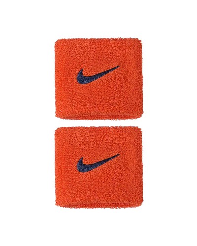 Напульсник Nike SWOOSH WRISTBANDS 2 PK помаранчевий Уні OSFM (N.000.1565.804.OS)