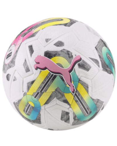 М'яч футбольний Puma Orbita 1 TB (FIFA Quality Pro) білий, рожевий,мультиколор Уні 5 (083774-01)