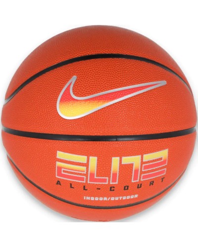 М'яч баскетбольний Nike ELITE ALL COURT 8P 2.0 DEFLATED помаранчевий Уні 7 (N.100.4088.820.07)