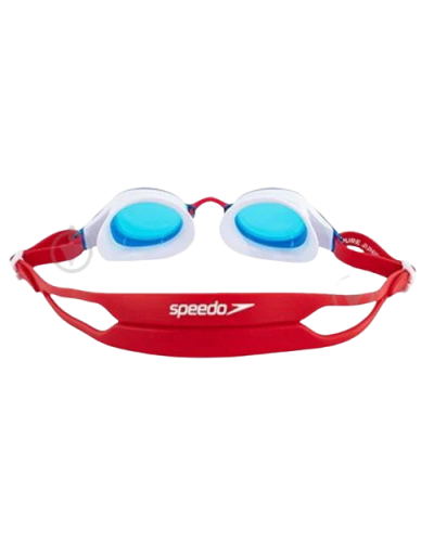 Окуляри для плавання Speedo HYDROPULSE GOG JU червоний, блакитний дит OSFM (8-126723083)