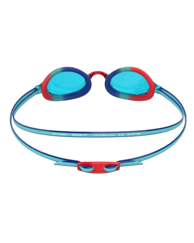 Окуляри для плавання Speedo VENGEANCE GOG JU блакитний, червоний дит OSFM (8-11323G801)