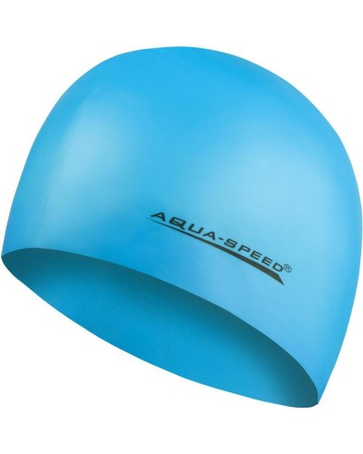 Шапка для плавання Aqua Speed ​​MEGA 100-30 світло-блакитний OSFM (100-30)