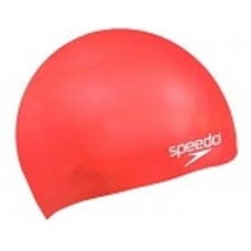 Шапка для плавання Speedo MOULDED SILC CAP JU червоний дит OSFM (8-709900004)