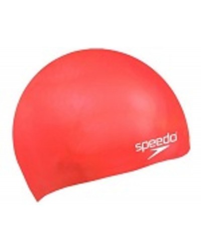 Шапка для плавання Speedo MOULDED SILC CAP JU червоний дит OSFM (8-709900004)