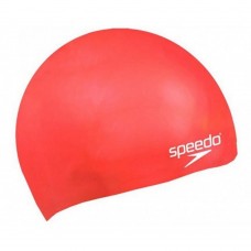 Шапка для плавання Speedo MOULDED SILC CAP JU червоний дит OSFM (8-709900004)